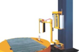 fully automatic pallet wrapping machine