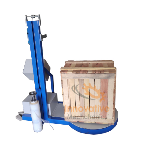 Manual Pallet Wrapping Machine Innovative Mechatronics